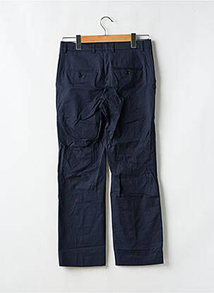 Pantalon chino tissage popeline taille normale bleu FILIPPA K femme