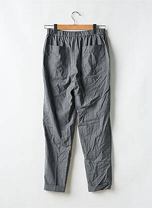 Pantalon droit taille élastique taille normale gris KNOTT femme