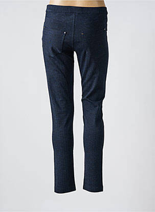 Pantalon slim stretch taille normale bleu D.EXTERIOR femme