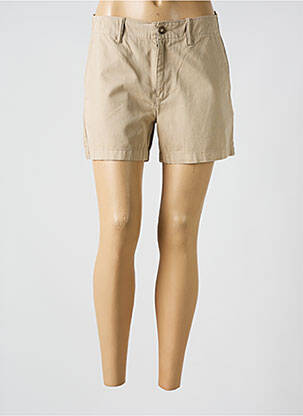 Short taille à pinces taille basse beige RALPH LAUREN femme