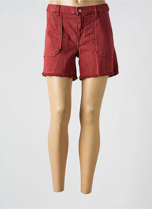 Short tissage denim taille normale orange BA&SH femme