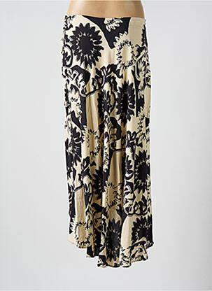 Jupe longue coupe asymétrique noir BA&SH femme