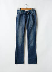 Jeans coupe droite bleu CORLEONE pour femme seconde vue