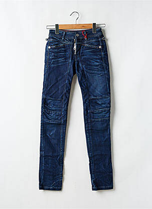 Jeans coupe slim bleu MARITHE & FRANCOIS GIRBAUD pour femme