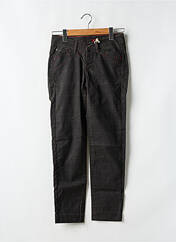 Jeans coupe slim marron MARITHE & FRANCOIS GIRBAUD pour femme seconde vue