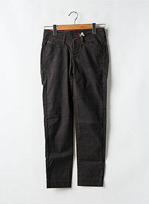 Jeans coupe slim marron MARITHE & FRANCOIS GIRBAUD pour femme