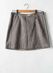 Jupe courte gris MARITHE & FRANCOIS GIRBAUD pour femme seconde vue