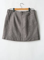 Jupe courte gris MARITHE & FRANCOIS GIRBAUD pour femme seconde vue
