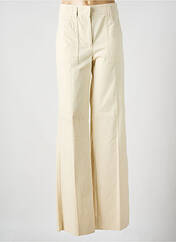 Pantalon flare beige SONIA RYKIEL pour femme seconde vue