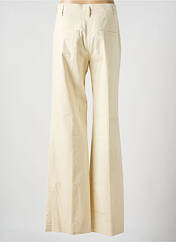 Pantalon flare beige SONIA RYKIEL pour femme seconde vue
