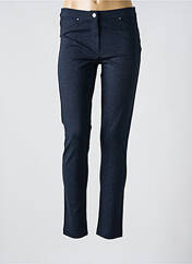 Pantalon slim bleu D.EXTERIOR pour femme seconde vue
