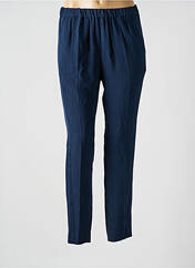 Pantalon slim bleu KNOTT pour femme seconde vue