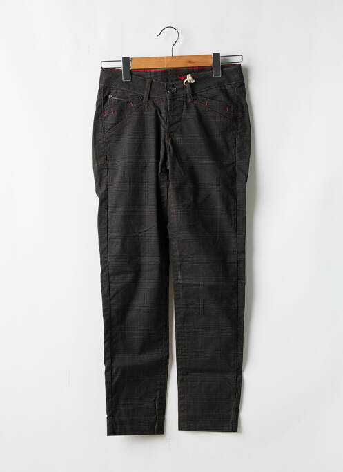 Jeans coupe slim marron MARITHE & FRANCOIS GIRBAUD pour femme