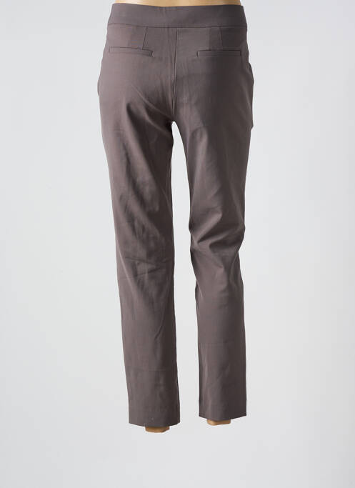 Pantalon 7/8 marron D.EXTERIOR pour femme