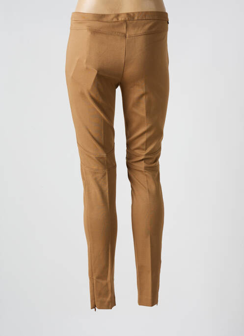 Pantalon slim marron MONCLER pour femme
