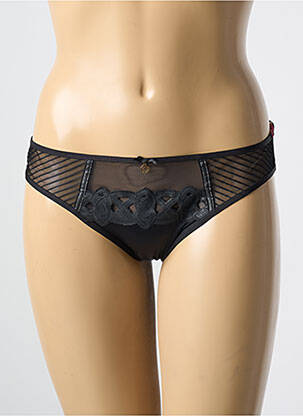 Culotte broderie noir VALISERE femme