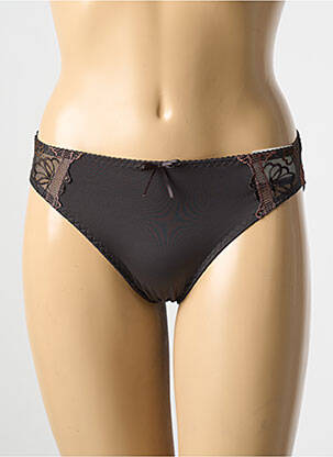 Culotte marron PRIMA ROSA pour femme