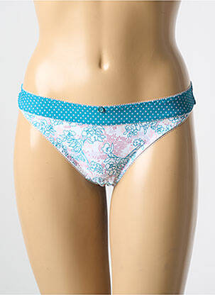 String bleu FREYA pour femme