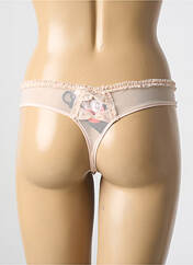 Tanga rose CHANTAL THOMASS pour femme seconde vue