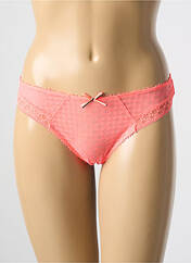 Tanga rose FREYA pour femme seconde vue