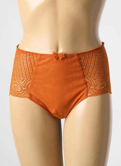 Shorty orange EMPREINTE pour femme