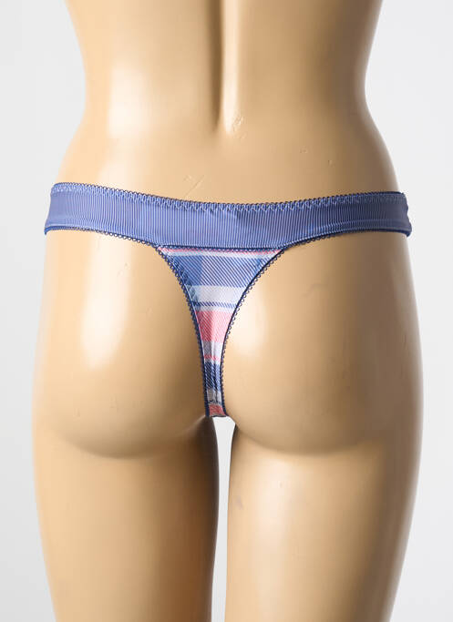 String bleu FREYA femme