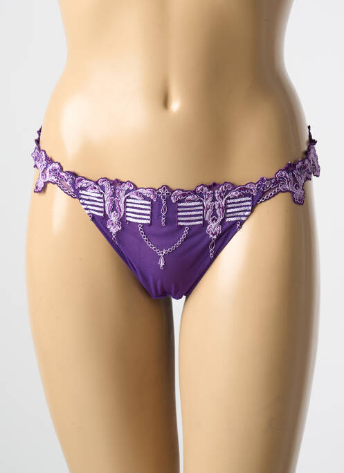 String violet LISE CHARMEL pour femme