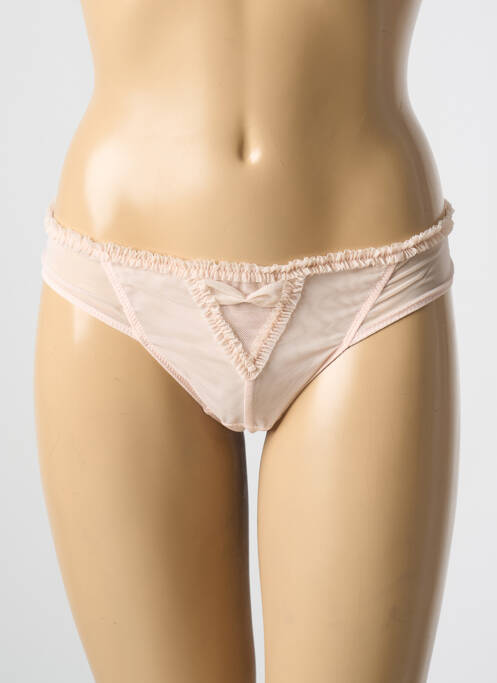 Tanga rose CHANTAL THOMASS pour femme