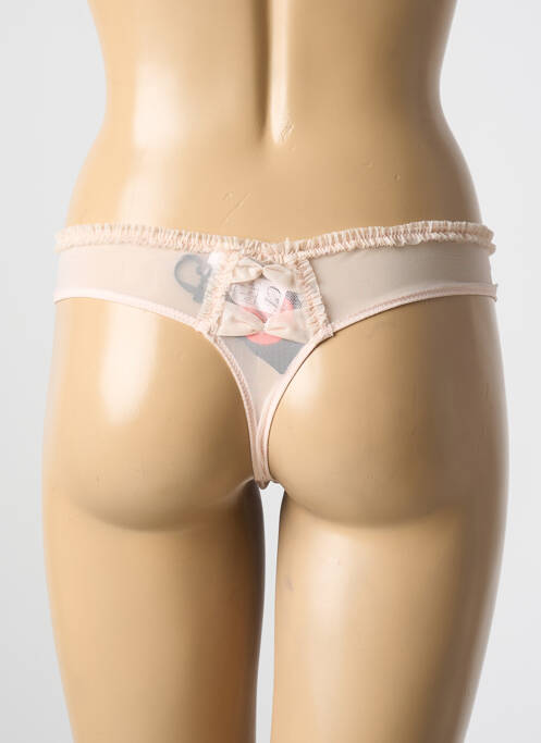 Tanga rose CHANTAL THOMASS pour femme