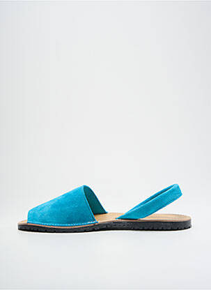 Sandales/nu pieds bout ouvert talon plat jusqu'à 3cm bleu MENORQUINAS femme