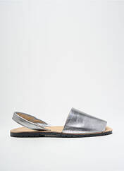 Sandales/Nu pieds argent MENORQUINAS pour femme seconde vue
