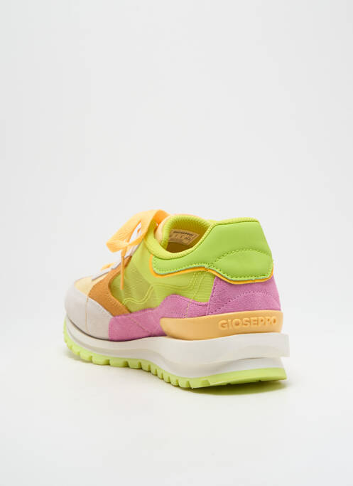 Baskets jaune GIOSEPPO pour femme