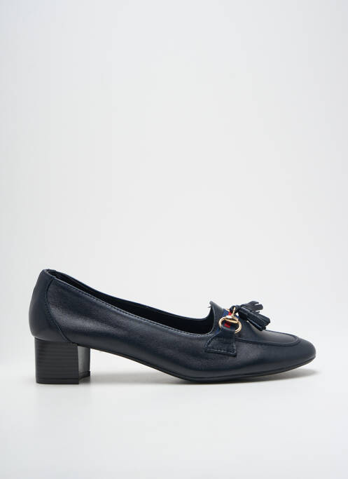 Mocassins bleu MARIA JAEN pour femme