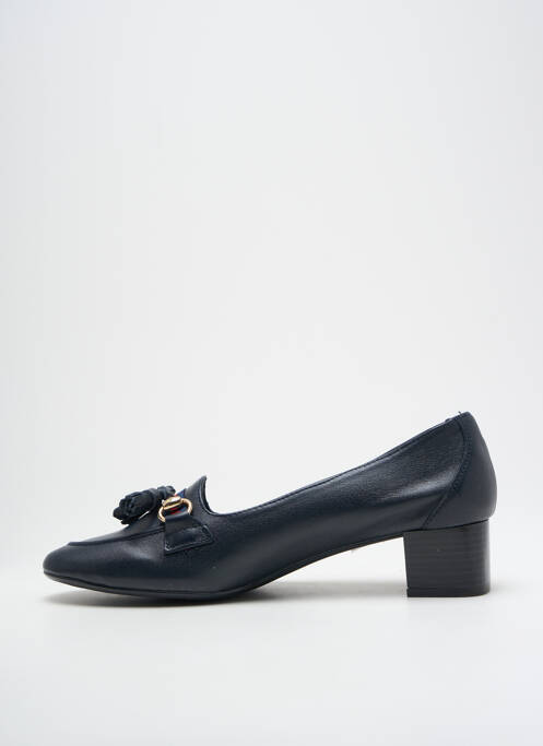 Mocassins bleu MARIA JAEN pour femme