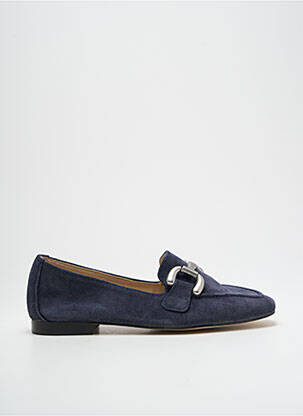 Mocassins chiquet talon plat jusqu'à 3cm bleu MARIA JAEN femme
