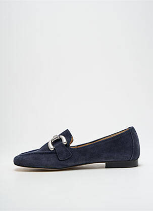 Mocassins chiquet talon plat jusqu'à 3cm bleu MARIA JAEN femme
