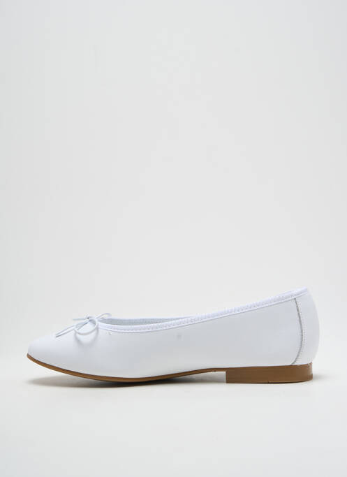 Ballerines blanc ELIO PITTI pour femme