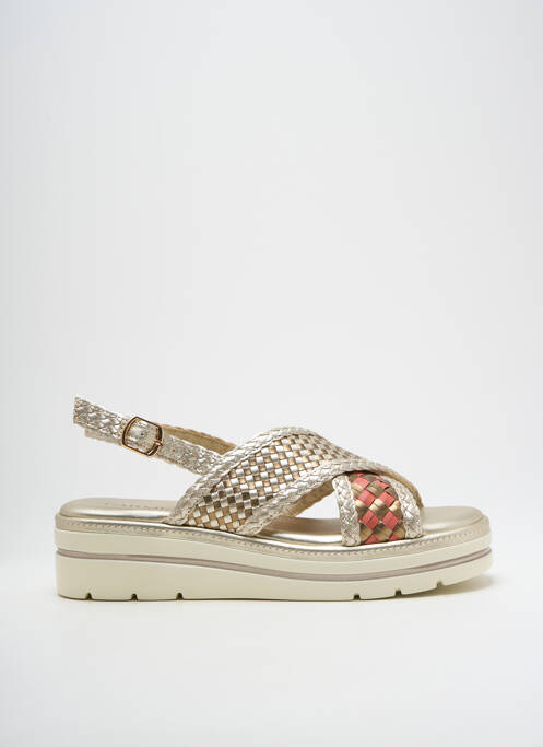 Sandales/Nu pieds or CARMELA pour femme