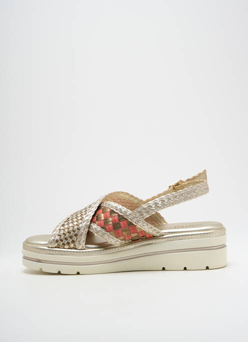 Sandales/Nu pieds or CARMELA pour femme