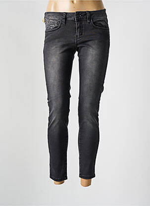 Jeans coupe slim poches gris FIVE femme