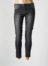 Jeans coupe slim poches gris FIVE femme