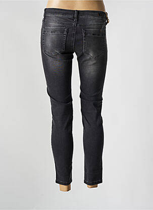 Jeans coupe slim poches gris FIVE femme