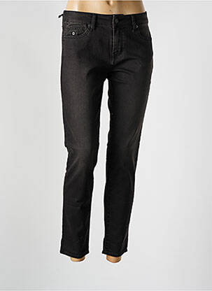 Jeans coupe slim poches gris FIVE femme
