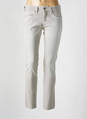 Pantalon slim poches gris FIVE femme