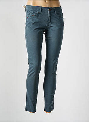 Pantalon slim poches bleu FIVE femme