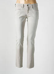 Pantalon slim gris FIVE pour femme seconde vue