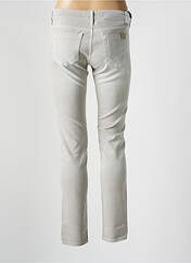 Pantalon slim gris FIVE pour femme seconde vue