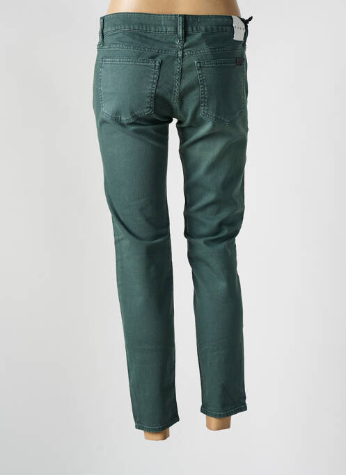 Jeans coupe slim vert FIVE pour femme
