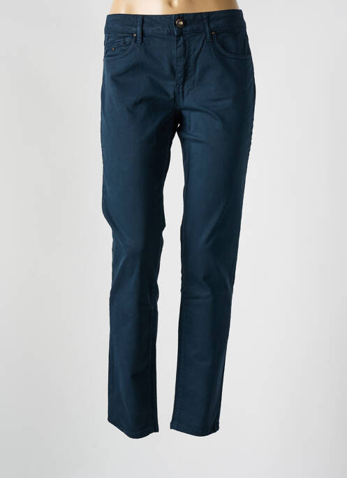 Pantalon droit bleu FIVE pour femme