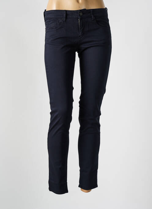 Pantalon slim bleu FIVE pour femme